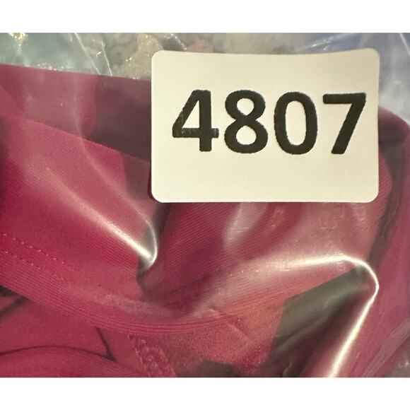 Shade & Shore Crimson Berry Pink Red  Side Tie Hipster Bottom New XL - Picture 5 of 5